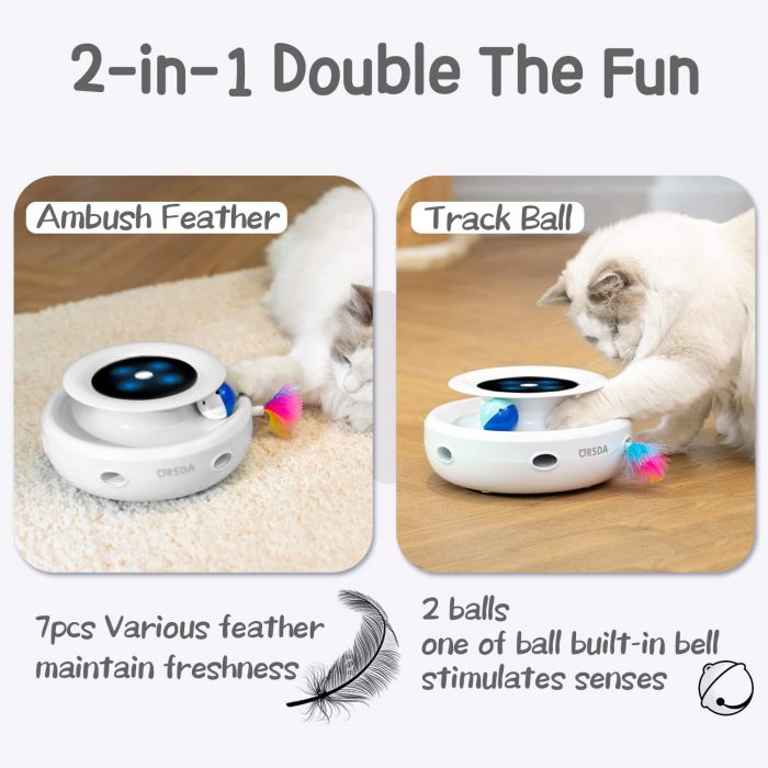 ORSDA Interactive Cat Toys for Indoor Cats - Image 2