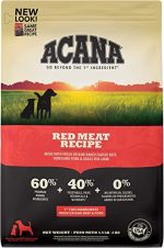 ACANA® Red Meat Recipe, Grain-free Dry Dog Food, Beef, 4.5 lb