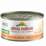 Almo Nature HQS Natural Cat Grain Free Tuna with Shrimp Canned Cat Food