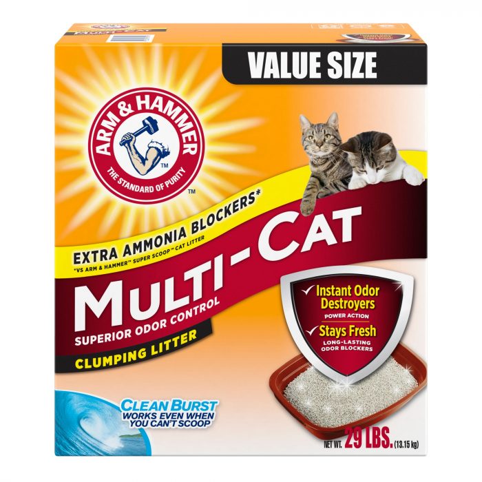 Arm & Hammer™ Clumping Multi-Cat Clay Cat Litter - Image 1