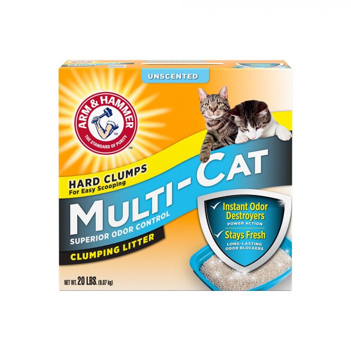 Arm & Hammer™ Clumping Multi-Cat Clay Cat Litter - Unscented - Image 1