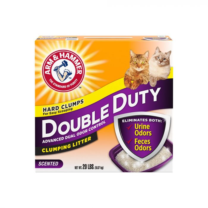 Arm & Hammer™ Double Duty Clumping Clay Cat Litter - Scented, Low Dust, Low Tracking - Image 1