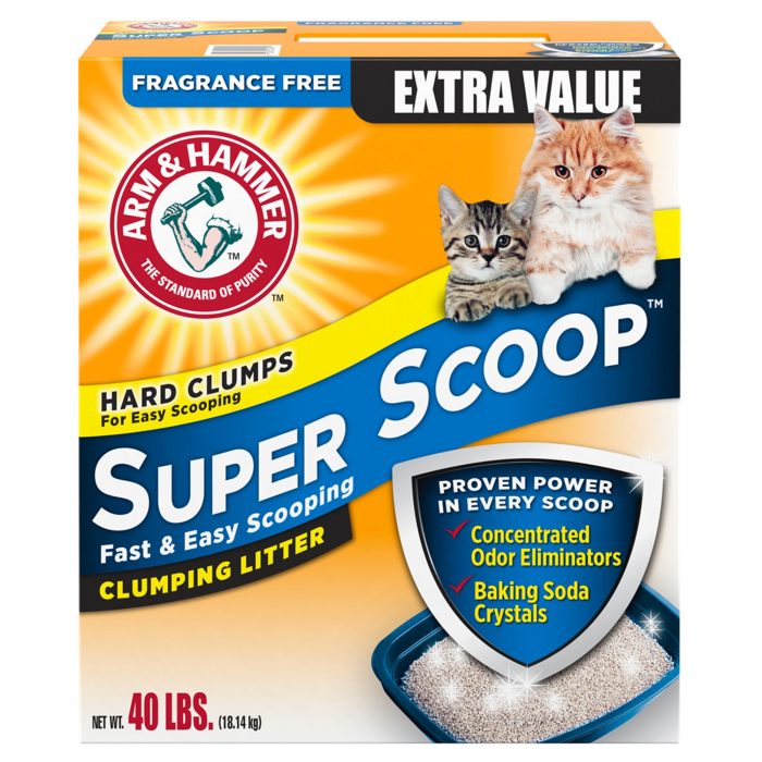 Arm & Hammer™ Super Scoop Clumping Clay Cat Litter - Unscented - Image 1