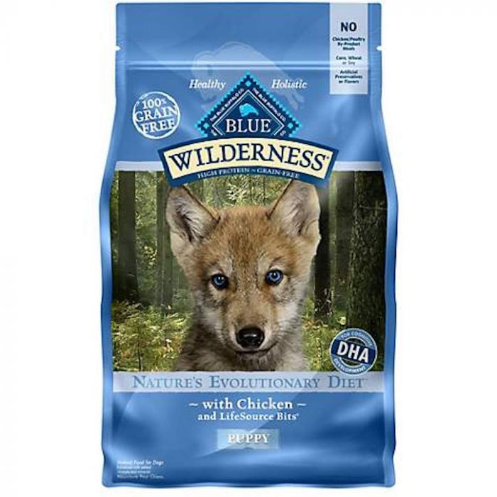 Blue Buffalo Wilderness Puppy Chicken Recipe Dry Dog Food - Image 1