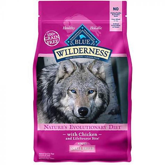 Blue Buffalo Wilderness Small Breed Adult Chicken Recipe Dry Dog Food - Image 1