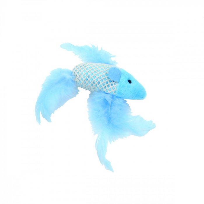 Coastal Pet Products Turbo Random Fun Feather Fish Cat Toys - Image 1