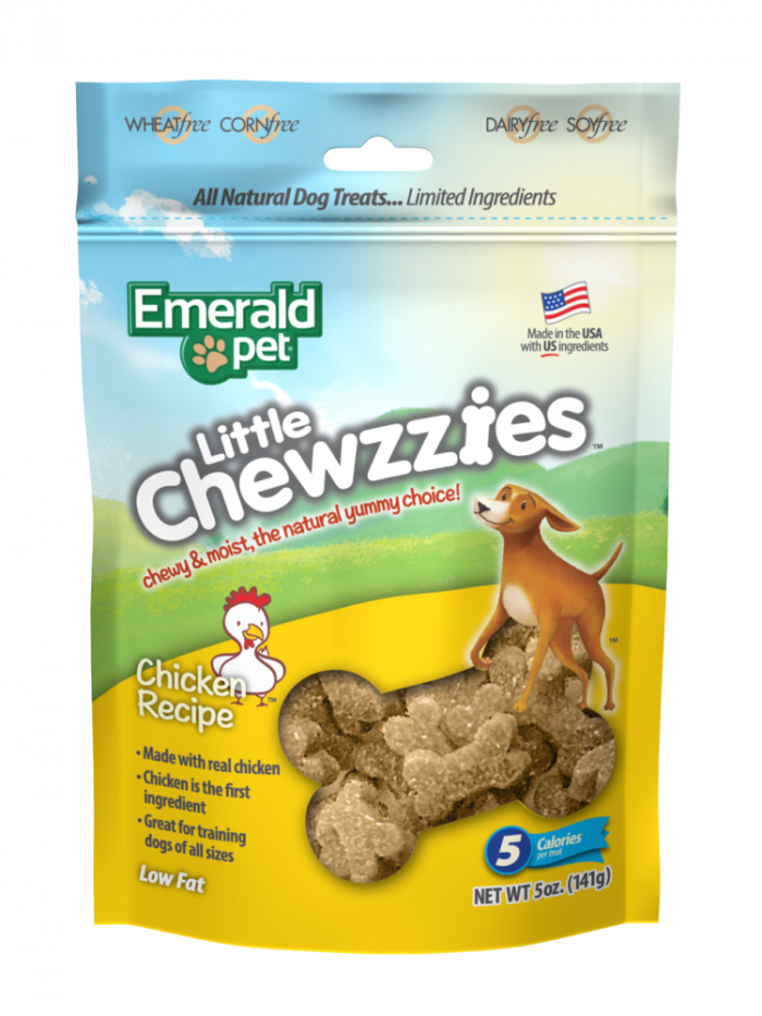 Emerald Pet Little Chewzzies Chicken Recipe Dog Treats - Image 1