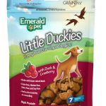 Emerald Pet Little Duckies Cranberry Dog Treats