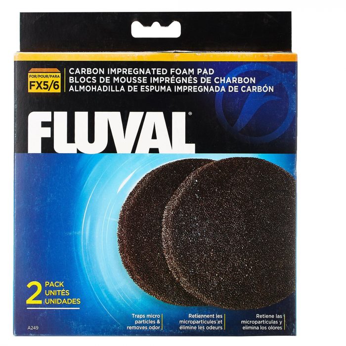 Fluval® FX5/FX6 Carbon Foam 2 Pack - Image 1