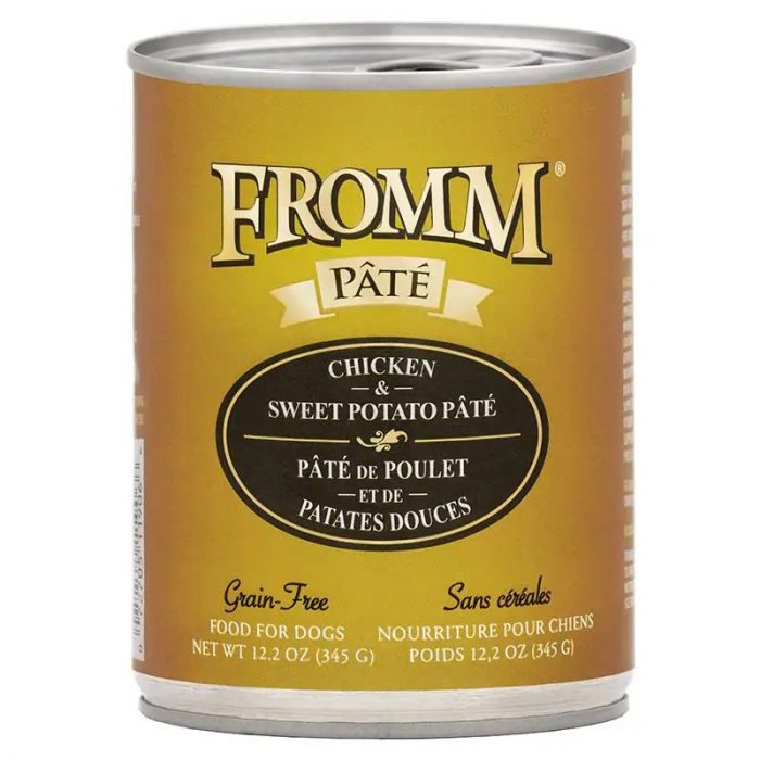 Fromm Family Free Chicken & Sweet Potato Pate Canned Dog Food - Image 1