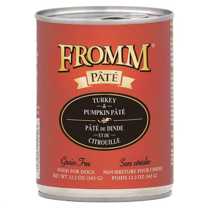 Fromm Family Grain Free Turkey & Pumpkin Pate Canned Dog Food - Image 1