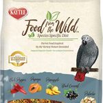 Kaytee Food from The Wild Natural Pet Parrot Food, 2.5 Pound