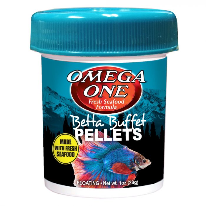 Omega™ Betta Buffet Pellets Fish Food - Image 1