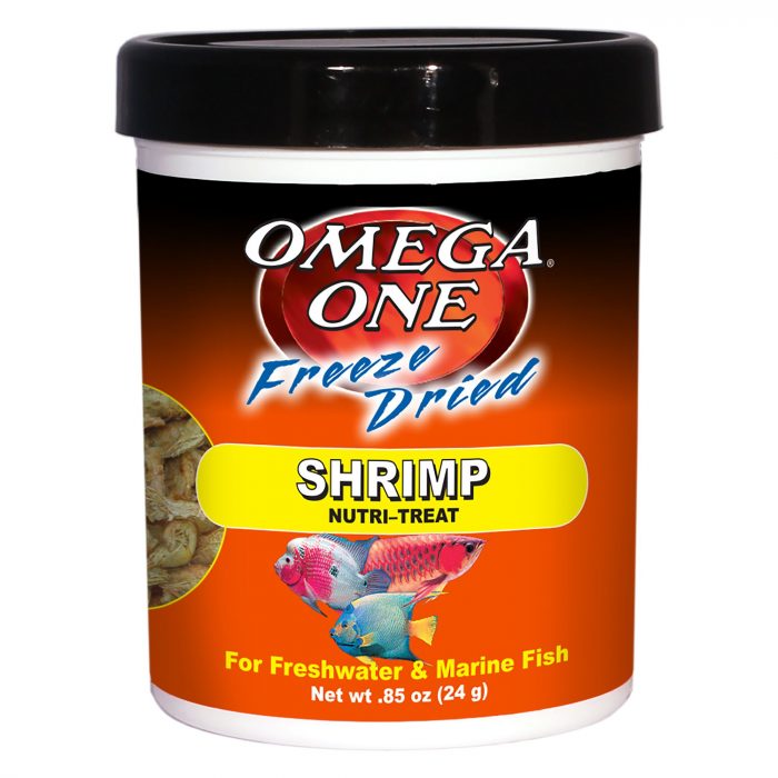 Omega™ One Freeze Dried Shrimp Fish Treat - Image 1
