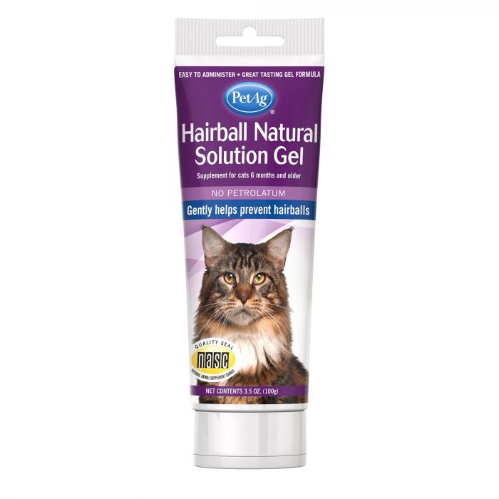 PetAg® Hairball Natural Solution Gel Supplement for Cats - Image 1