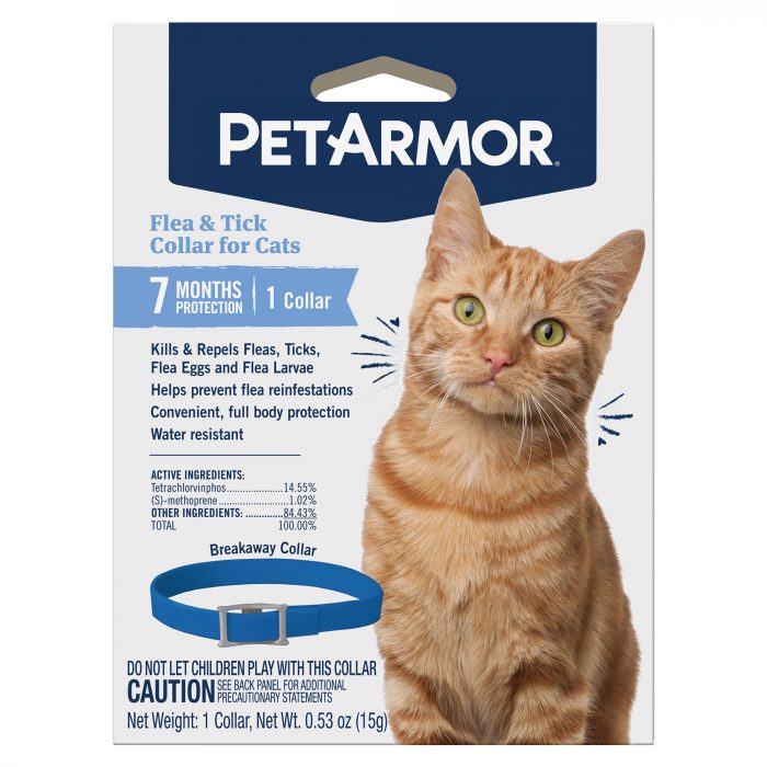 PetArmor® Flea & Tick Collar for Cats with Fipronil - Image 1