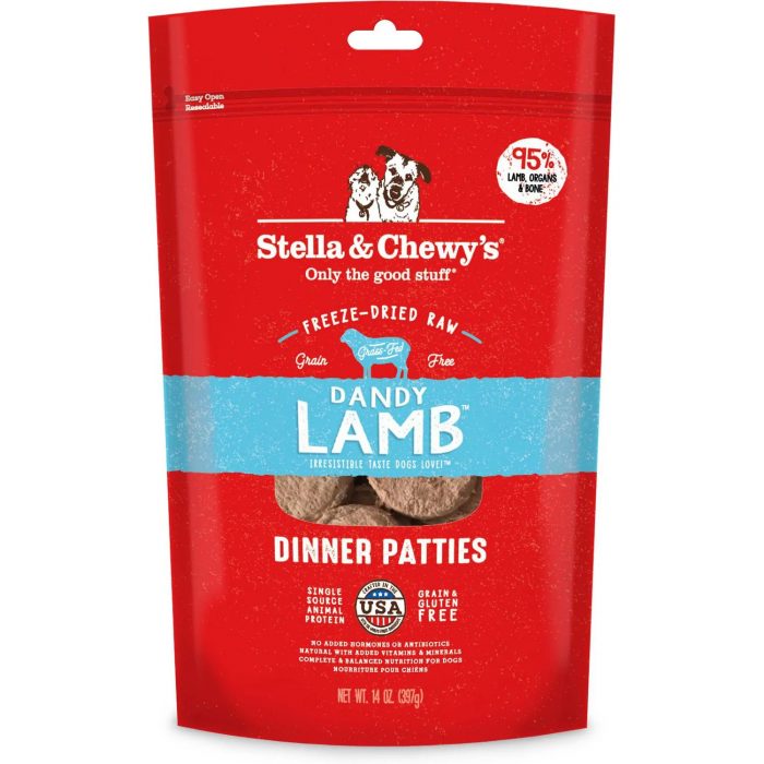 Stella & Chewy's Dandy Lamb Freeze-Dried Dinner Patties - Image 1