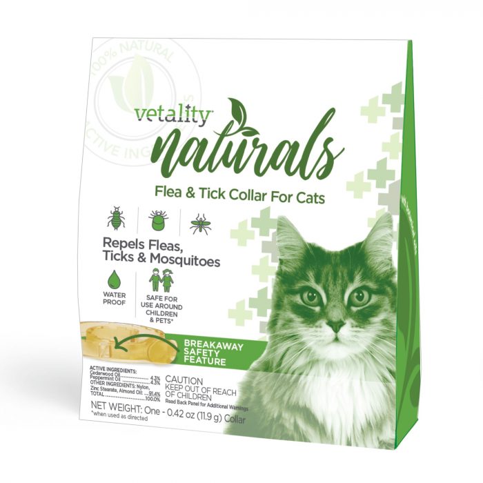 Vetality Naturals Flea & Tick Collar for Cats - Image 1