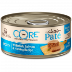 Wellness CORE Grain Free Natural Whitefish, Salmon & Herring Smooth Pate Canned Cat Food