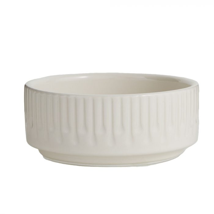 Whisker City® Boho Ceramic Cat Bowl, 1.5-cup - Image 1
