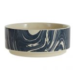 Whisker City® Marble Non-Skid Ceramic Cat Bowl, 1.5-cup
