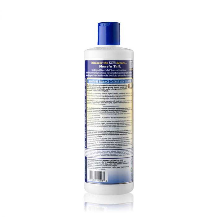 Moisture Balance Shampoo 20oz Coconut Milk & Biotin - Image 3